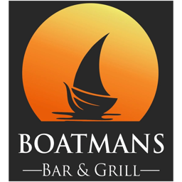 Boatmans Food and Grill logo.